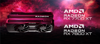 将来性に優れた 1440p ゲーミング パフォーマンス - AMD Radeon™ RX 7800 XT および RX 7700 XT グラフィックス